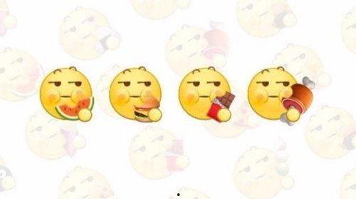 女生发吃瓜的表情是什么意思